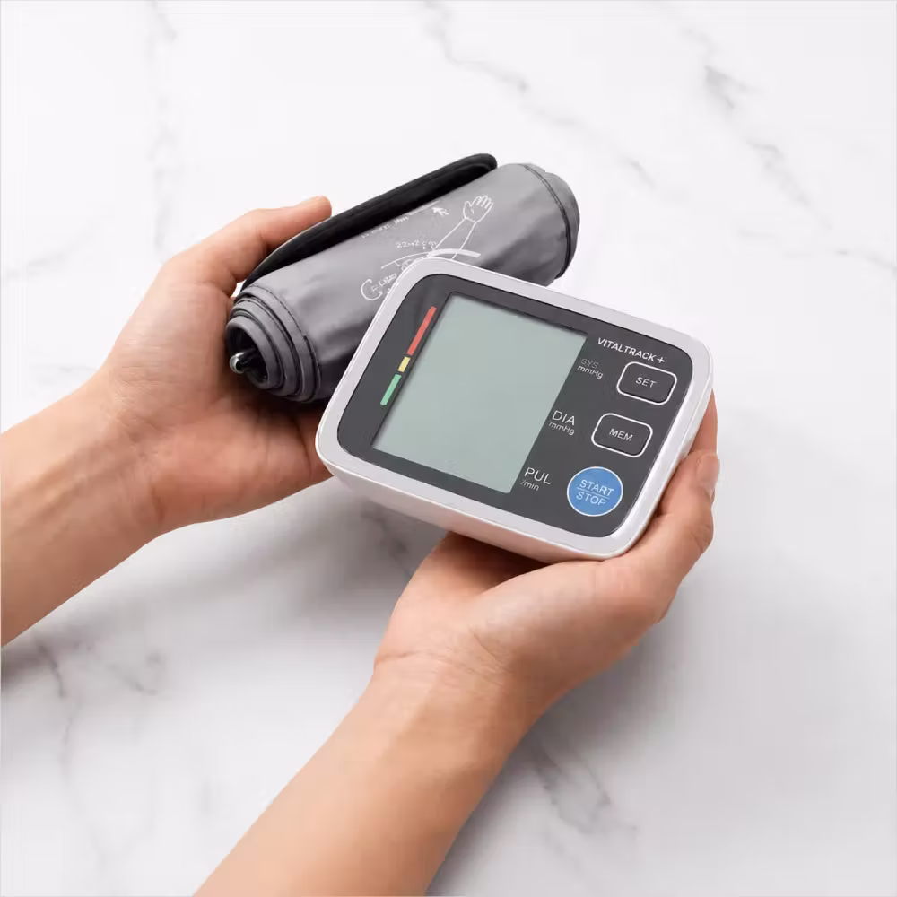 Using the Vitaltrack monitor at home